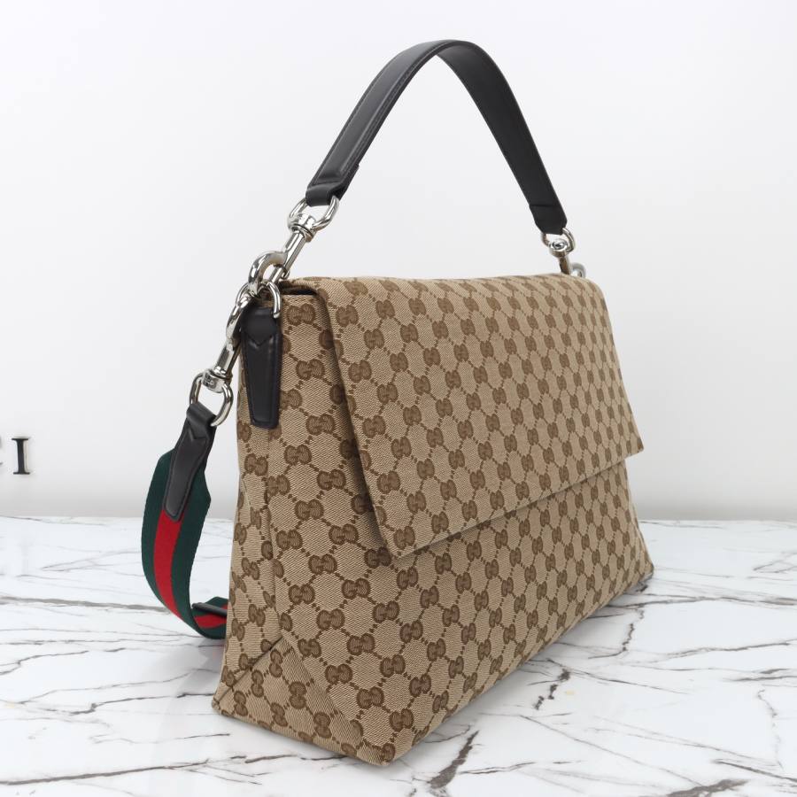 RP 2863000 Gucci 821616 Beige Canvas 36x25x12 821616 AE24
