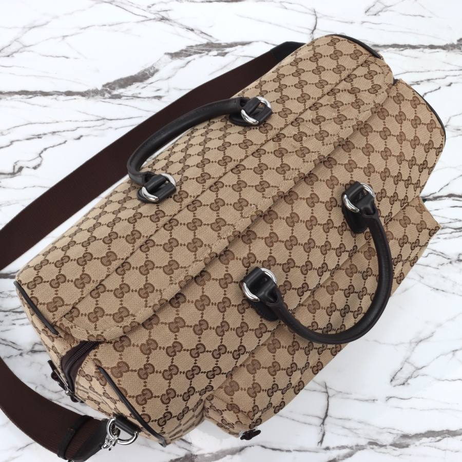 RP 2917000 Gucci 802095 Beige Canvas 45x28x24 802095 4F4C