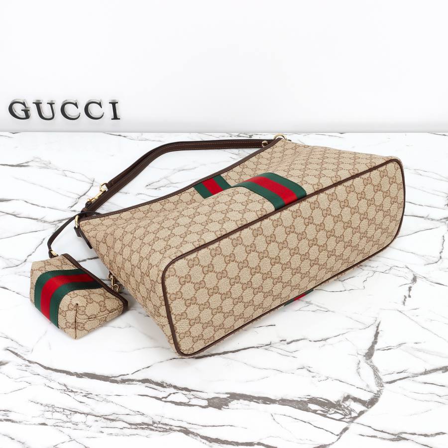 RP 2917000 Gucci Bag Coated Beige Brown 39.5x29x15.5 54C4