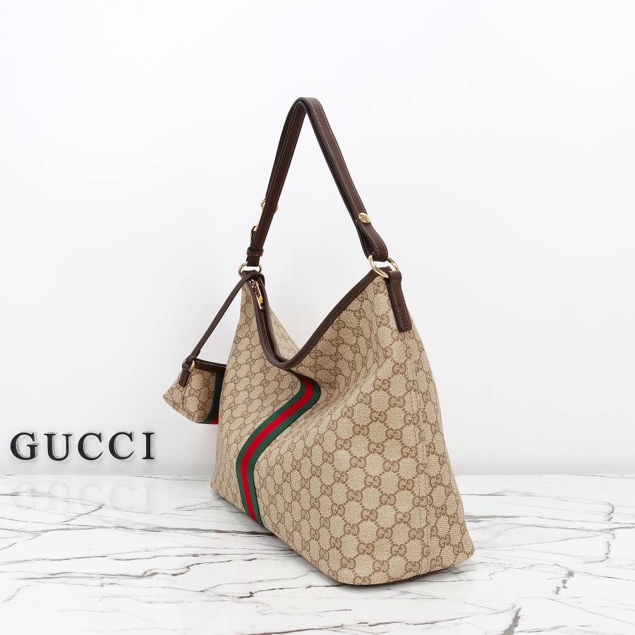 RP 2917000 Gucci Bag Coated Beige Brown 39.5x29x15.5 54C4