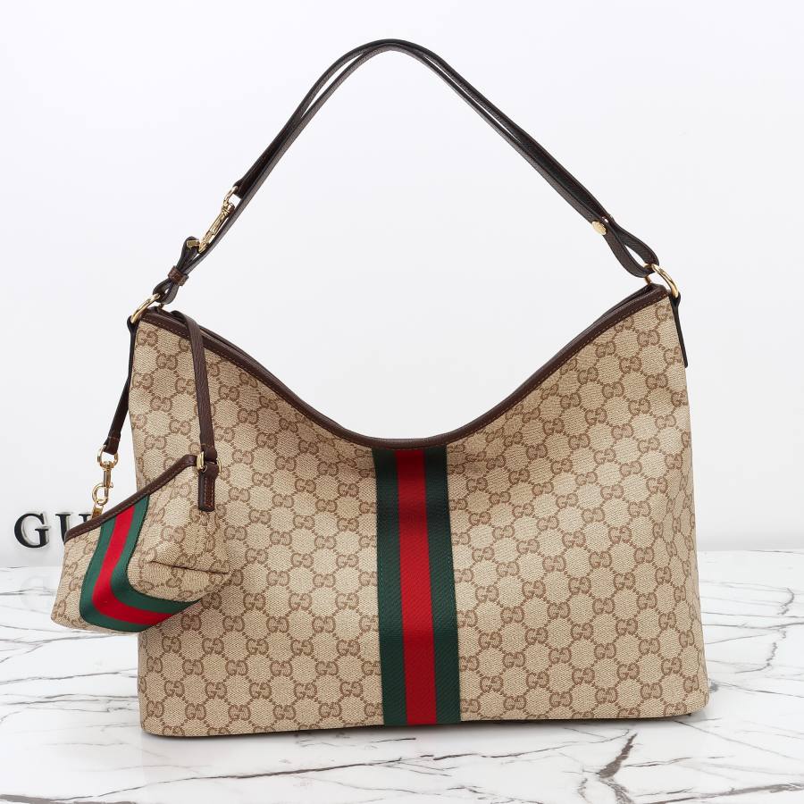 RP 2917000 Gucci Bag Coated Beige Brown 39.5x29x15.5 54C4