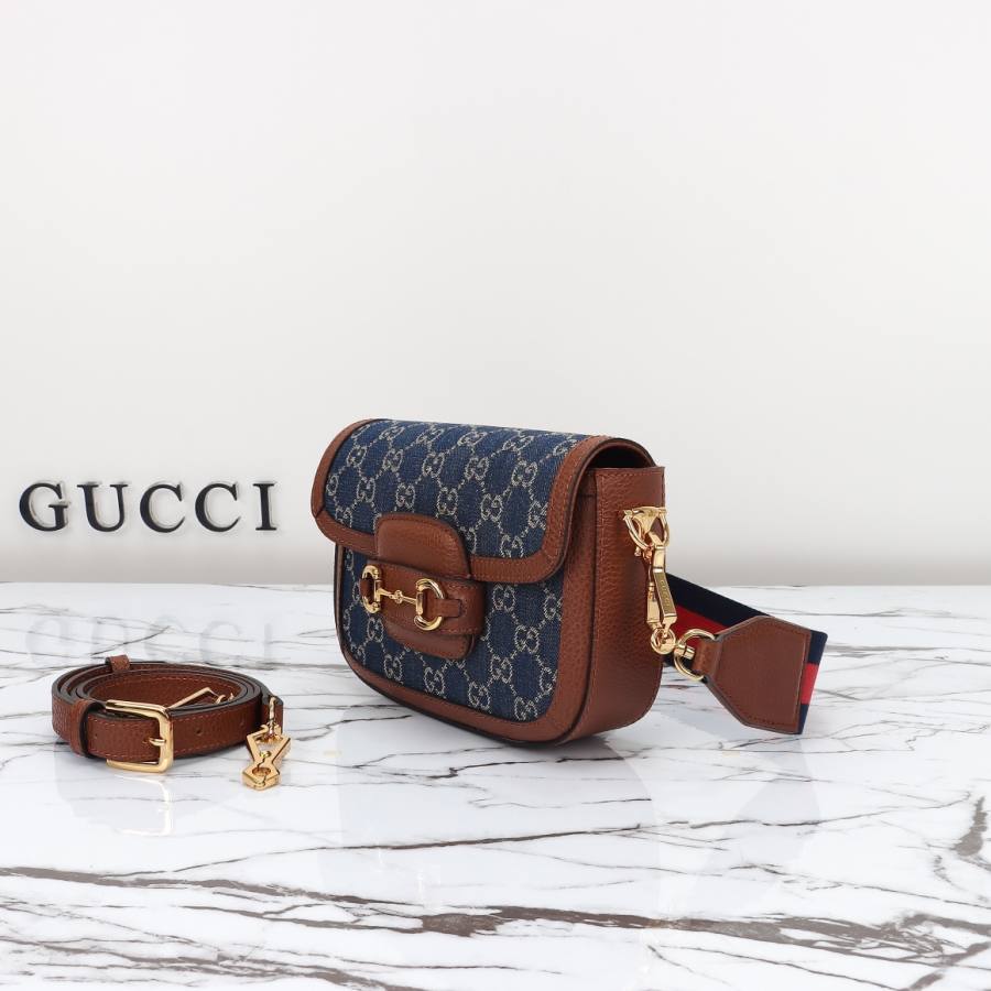 RP 2917000 Gucci Horsebit 1955 Mini 20.5x14.5x5 658574 6CA7