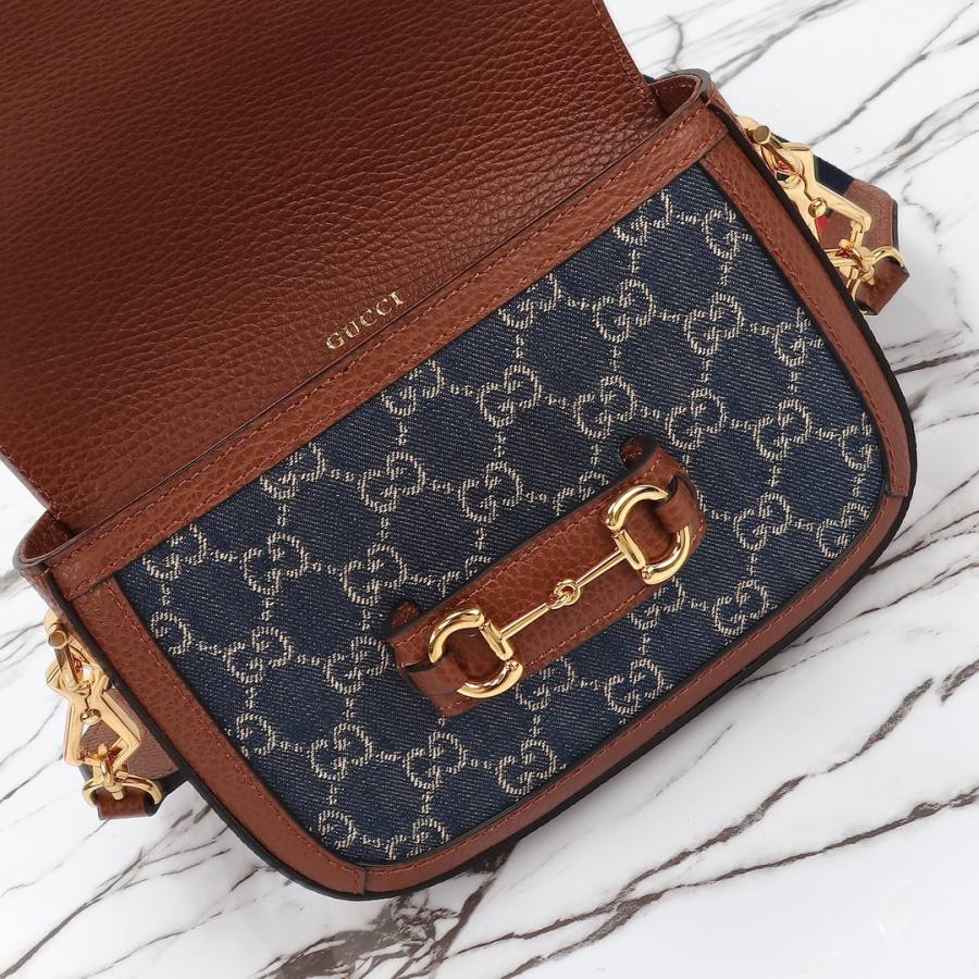 RP 2917000 Gucci Horsebit 1955 Mini 20.5x14.5x5 658574 6CA7