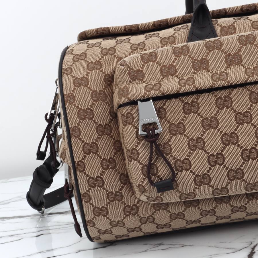 RP 2944000 Gucci 800185 Beige Canvas 42x22x22 800185 3459