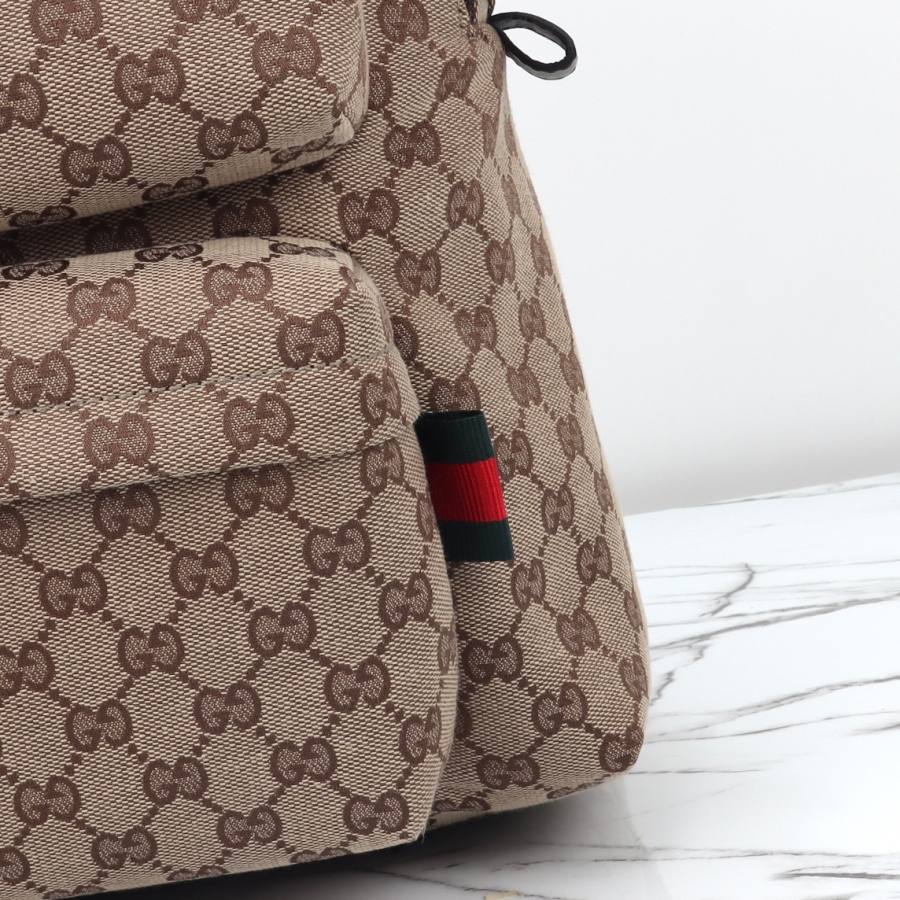 RP 2971000 Gucci Ophidia Beige Canvas 36.5x40x23 800265 29CA