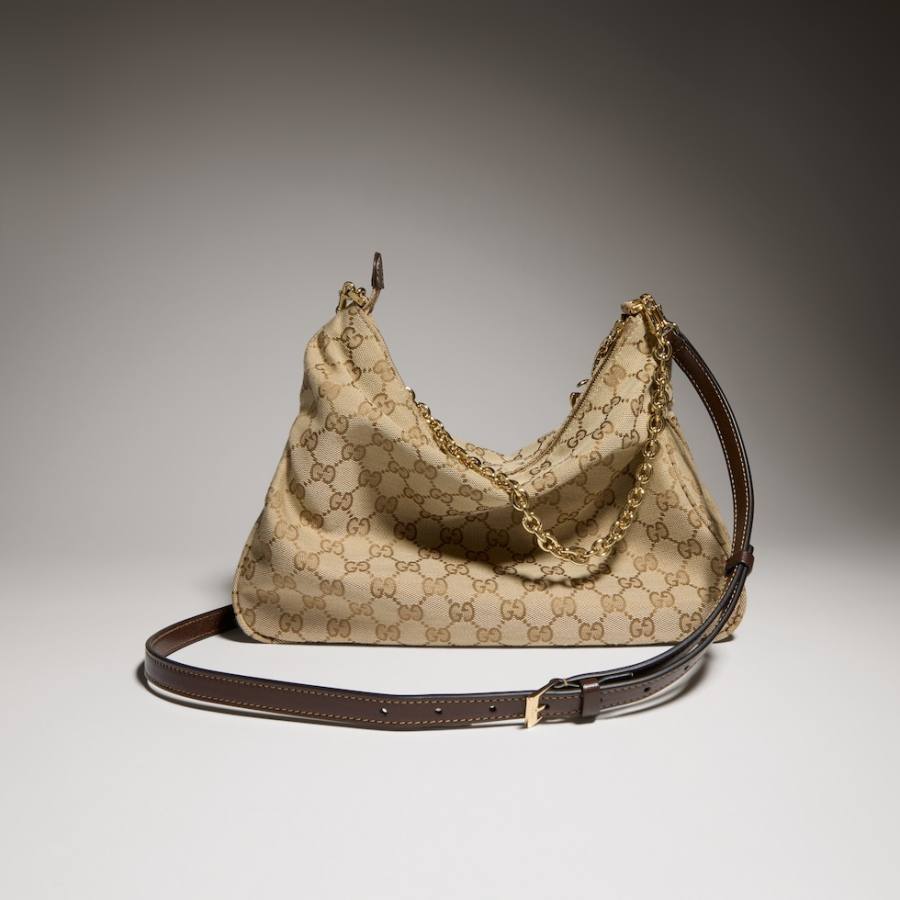 RP 2998000 Gucci Bag Beige Canvas 30.5x24x6.5 2A4B