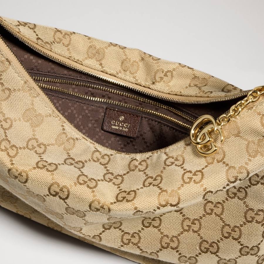 RP 2998000 Gucci Bag Beige Canvas 30.5x24x6.5 2A4B