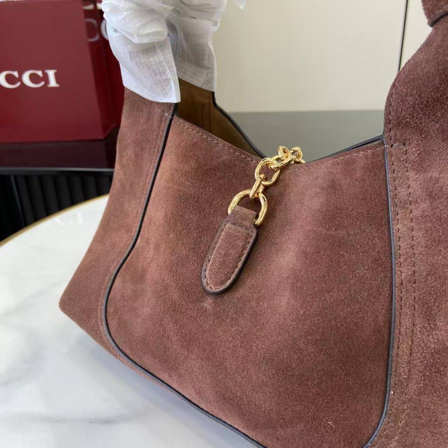 RP 2998000 Gucci Softbit Shoulder Dark Brown 0056