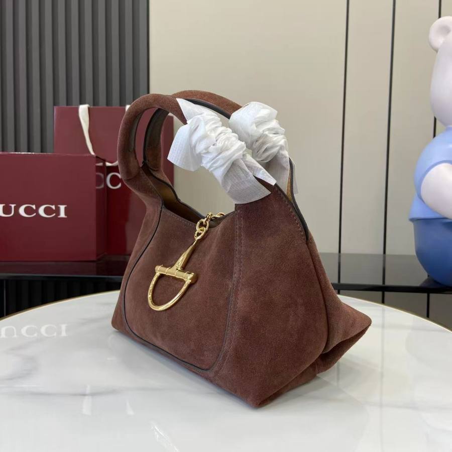 RP 2998000 Gucci Softbit Shoulder Dark Brown 0056