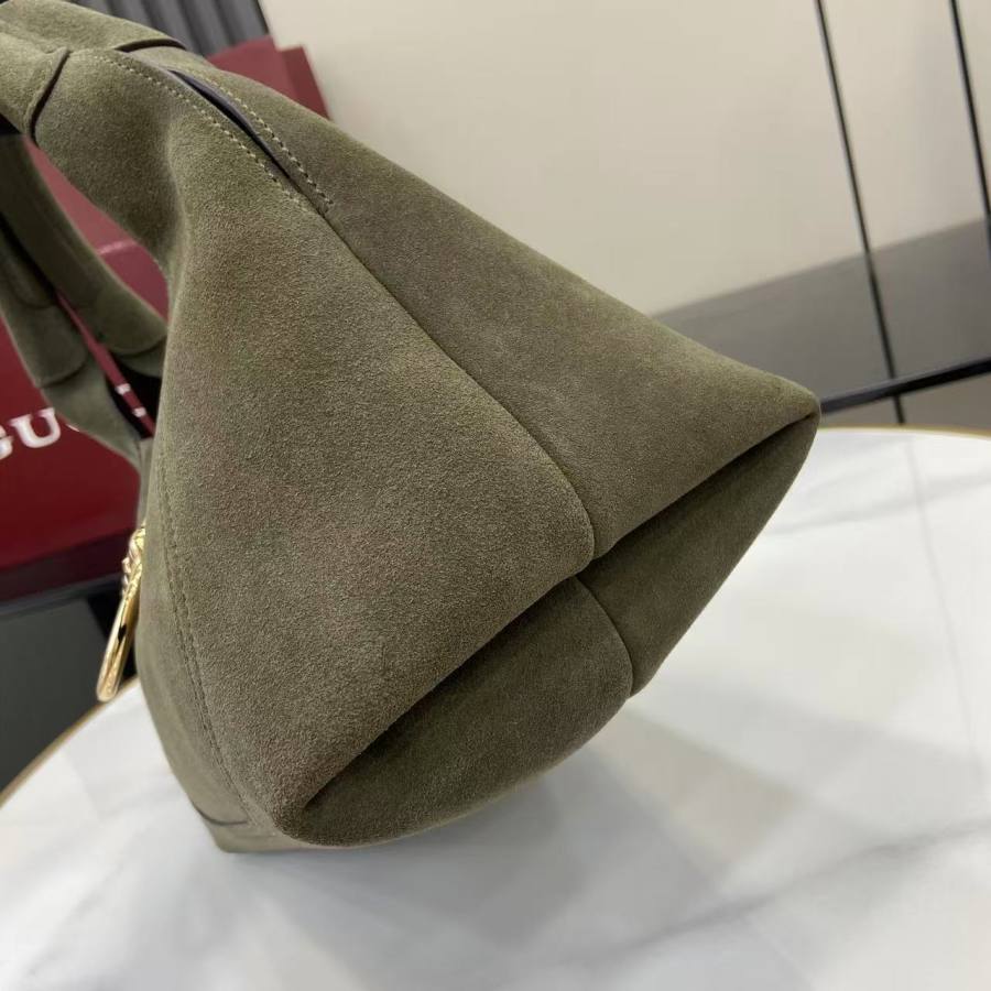 RP 2998000 Gucci Softbit Shoulder Forest Green 3CA8
