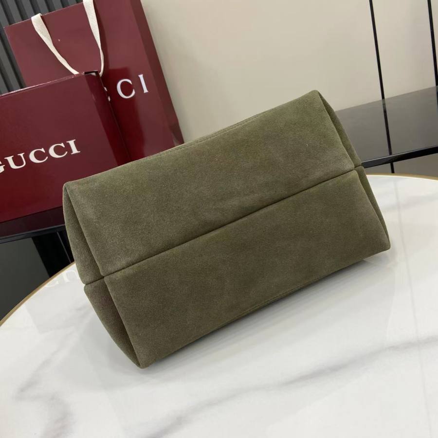 RP 2998000 Gucci Softbit Shoulder Forest Green 3CA8