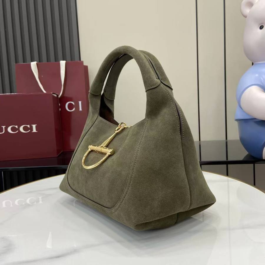 RP 2998000 Gucci Softbit Shoulder Forest Green 3CA8