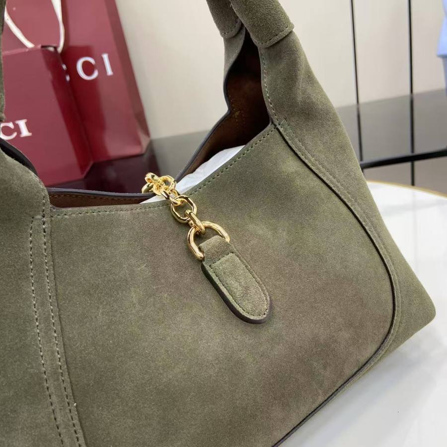 RP 2998000 Gucci Softbit Shoulder Forest Green 3CA8
