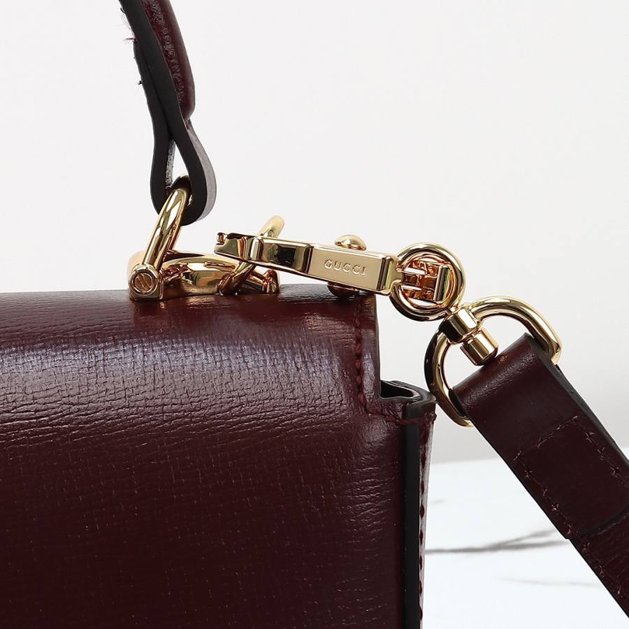 RP 3052000 Gucci Jackie 1961 Red Leather 18x15x6.5 781387 89B6
