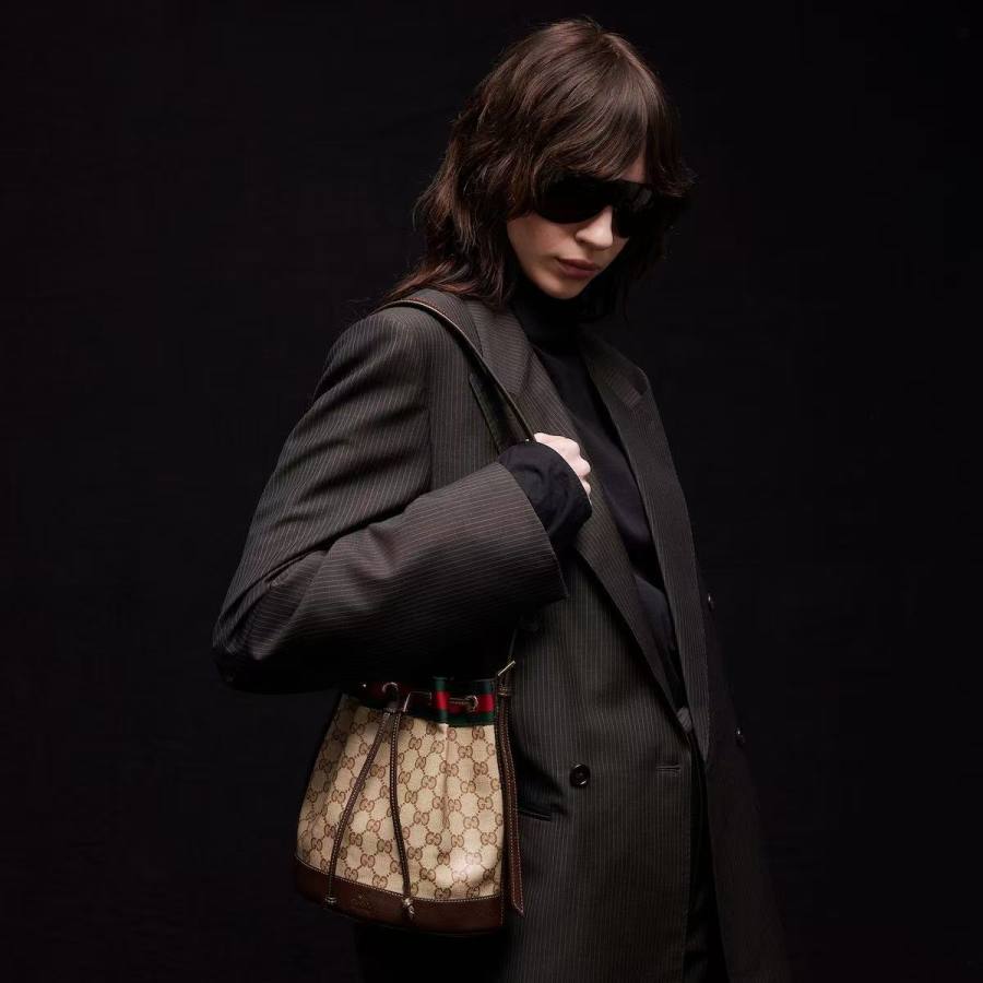 RP 3079000 Gucci Bag Beige Brown 20.5x23.5x14 43CD