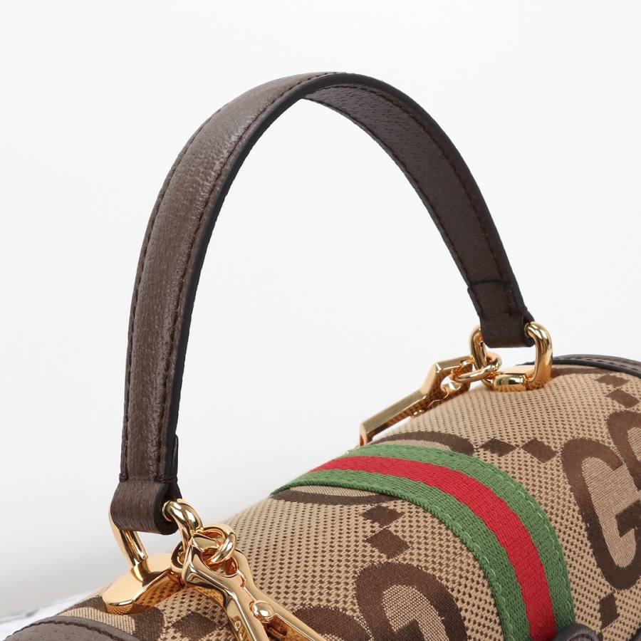 RP 3133000 Gucci Jackie 1961 Beige Canvas 25x17.5x7 651055 8705