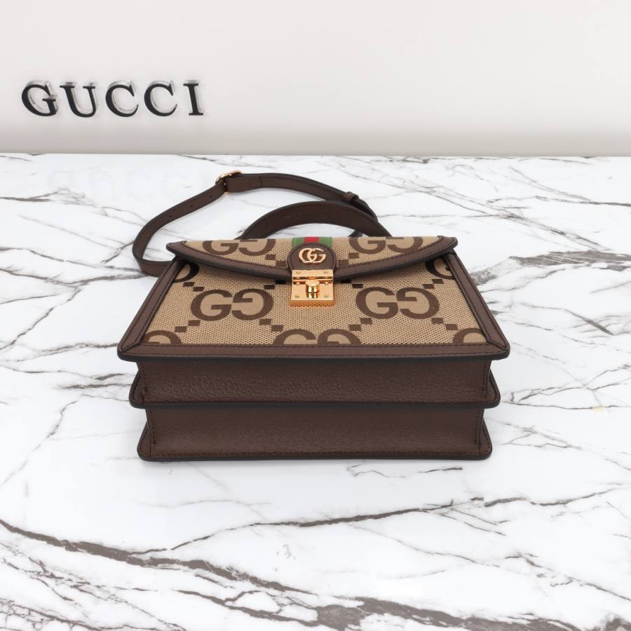 RP 3133000 Gucci Jackie 1961 Beige Canvas 25x17.5x7 651055 8705