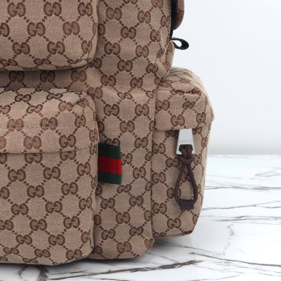 RP 3160000 Gucci 800182 Beige Canvas 45x48x21 800182 02CF