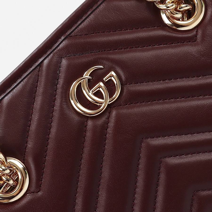 RP 3160000 Gucci GG Marmont Burgundy 26.5x18.5x12.5 779727 EF9B