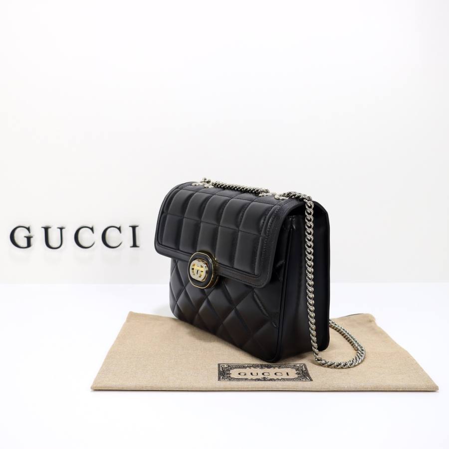 RP 3241000 Gucci Jackie 1961 GG Leather 25x19.5x8 740834 8A83
