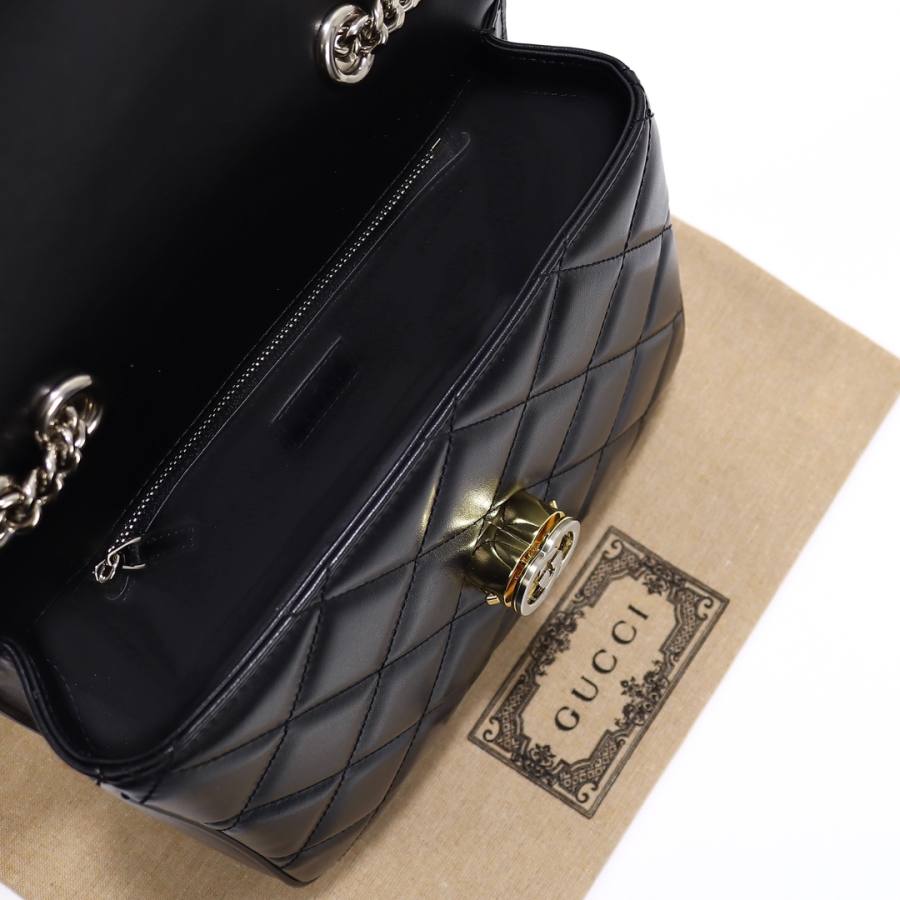 RP 3241000 Gucci Jackie 1961 GG Leather 25x19.5x8 740834 8A83