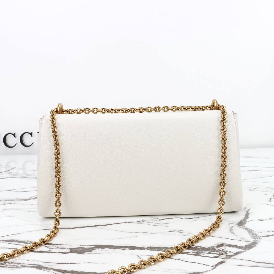 RP 3295000 Gucci Dionysus White Leather 28x14x7 874735 F77F
