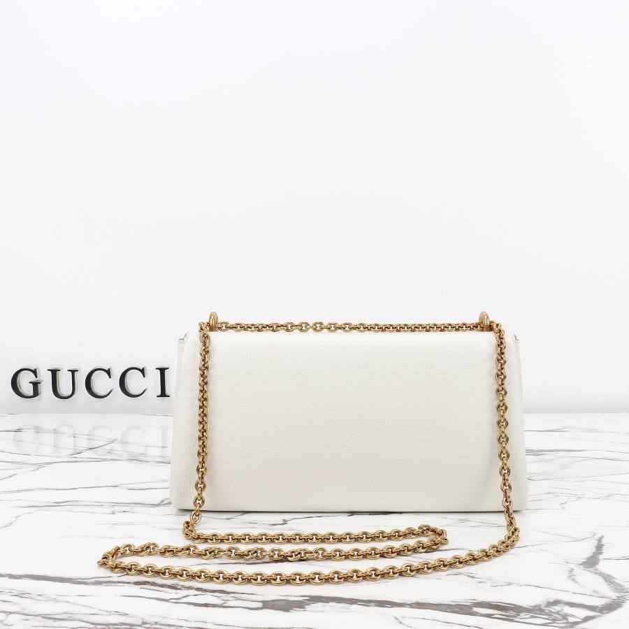 RP 3295000 Gucci Dionysus White Leather 28x14x7 874735 F77F