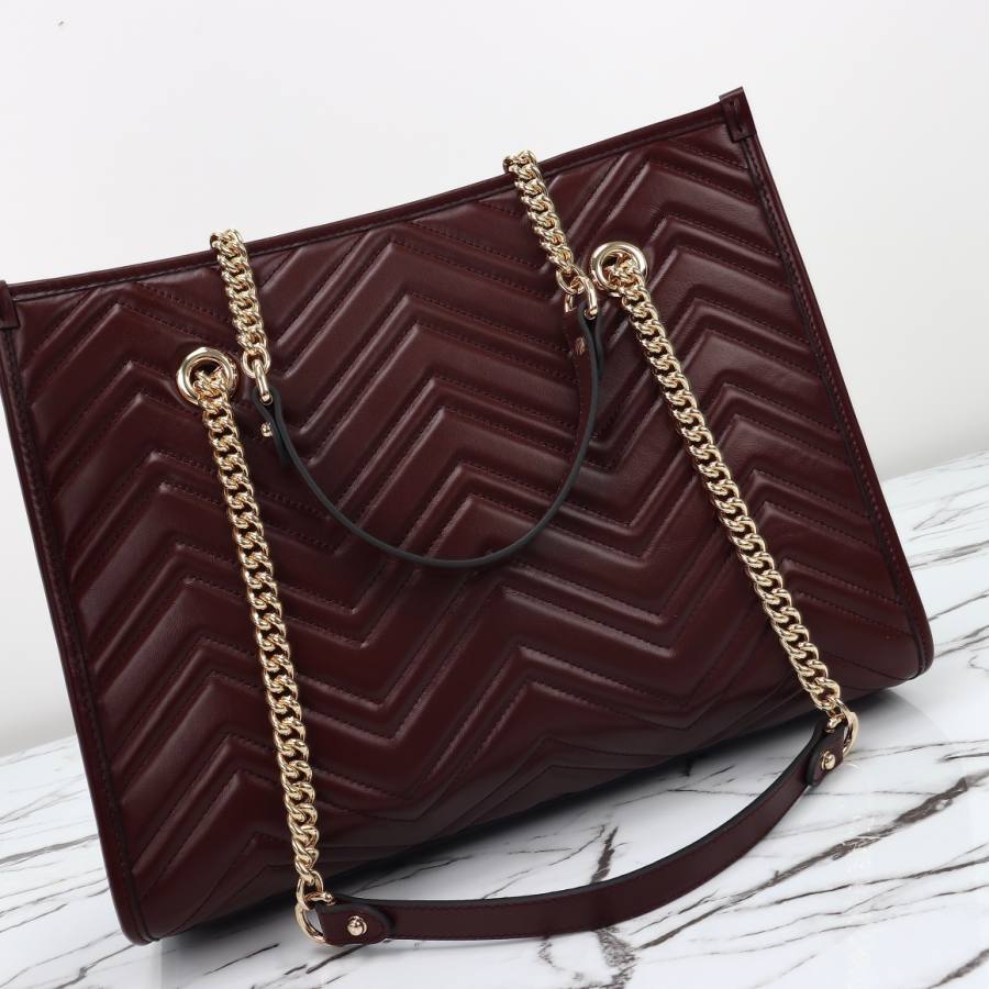 RP 3322000 Gucci GG Marmont Burgundy 34x28x12.5 779724 4FC2