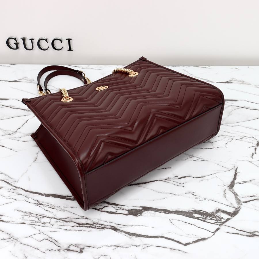 RP 3322000 Gucci GG Marmont Burgundy 34x28x12.5 779724 4FC2