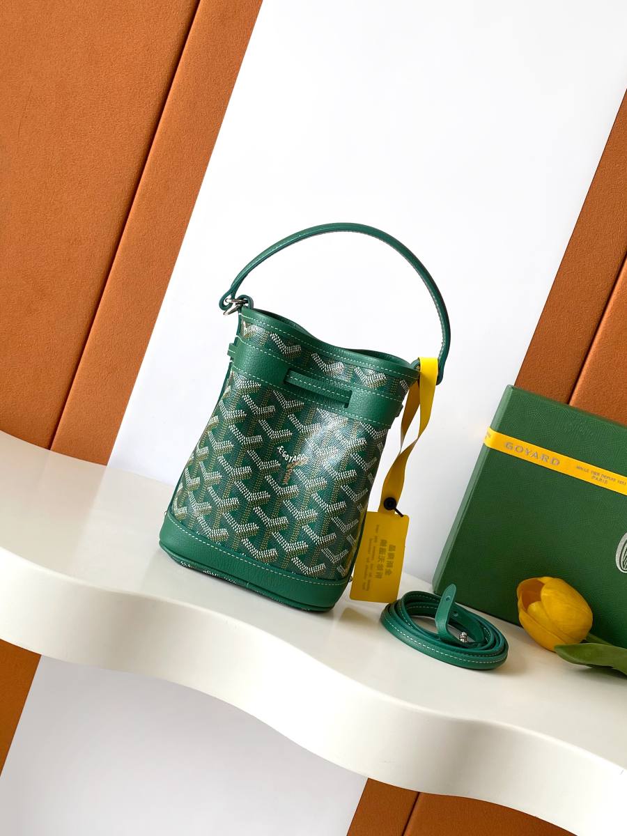 RP 2620000 Goyard Petit Flot Mini Bucket 16x16x10 7489