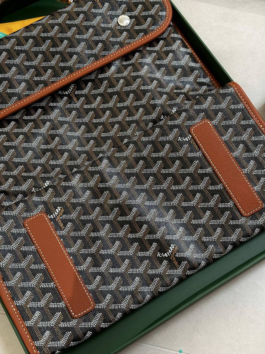 RP 3214000 Goyard Saint-Léger Backpack Brown Backpack 2D81
