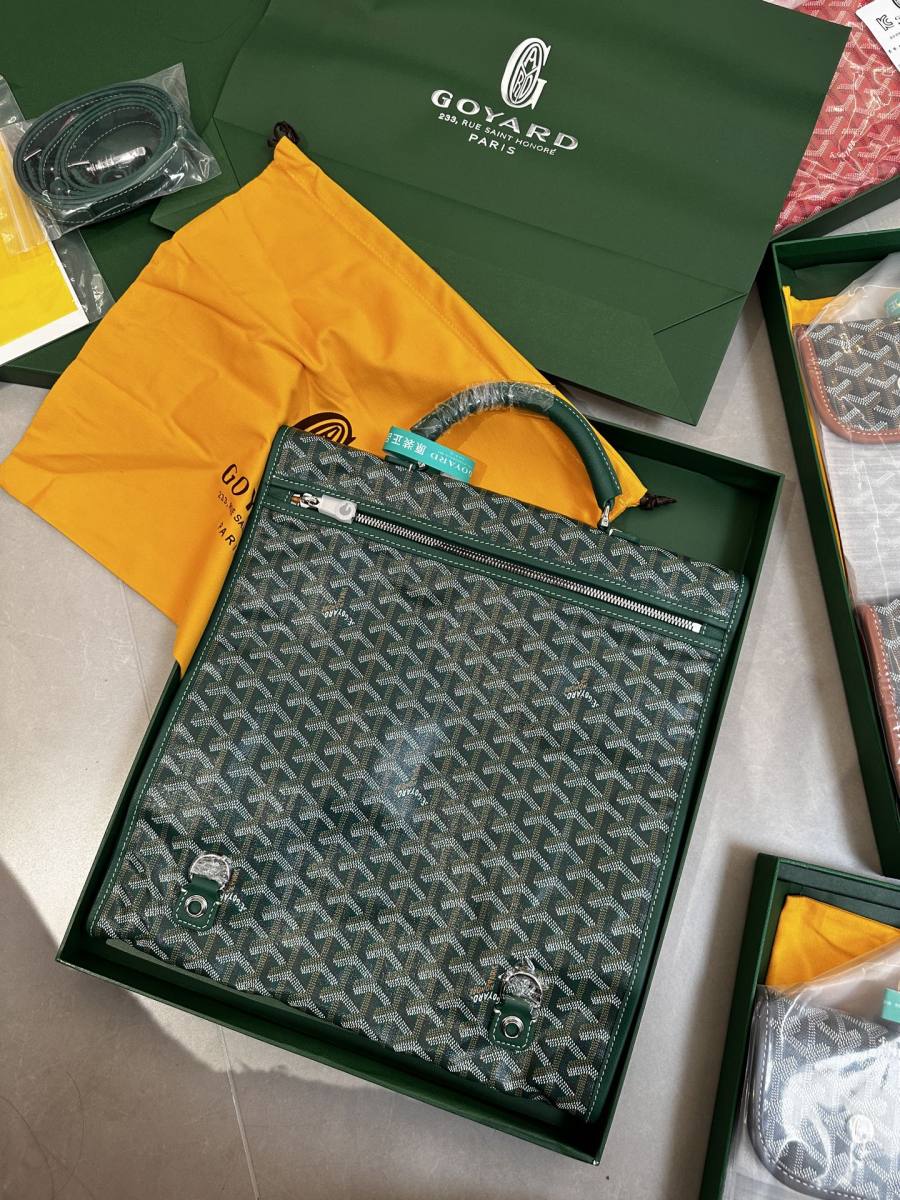 RP 3214000 Goyard Saint-Léger Backpack Green Backpack AB23