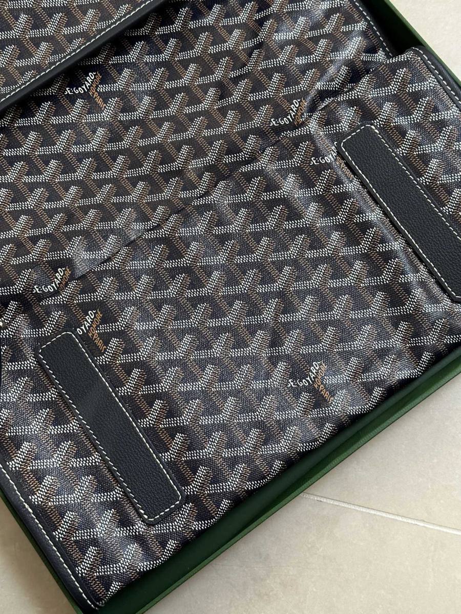 RP 3214000 Goyard Saint-Léger Backpack Navy Backpack E8F6