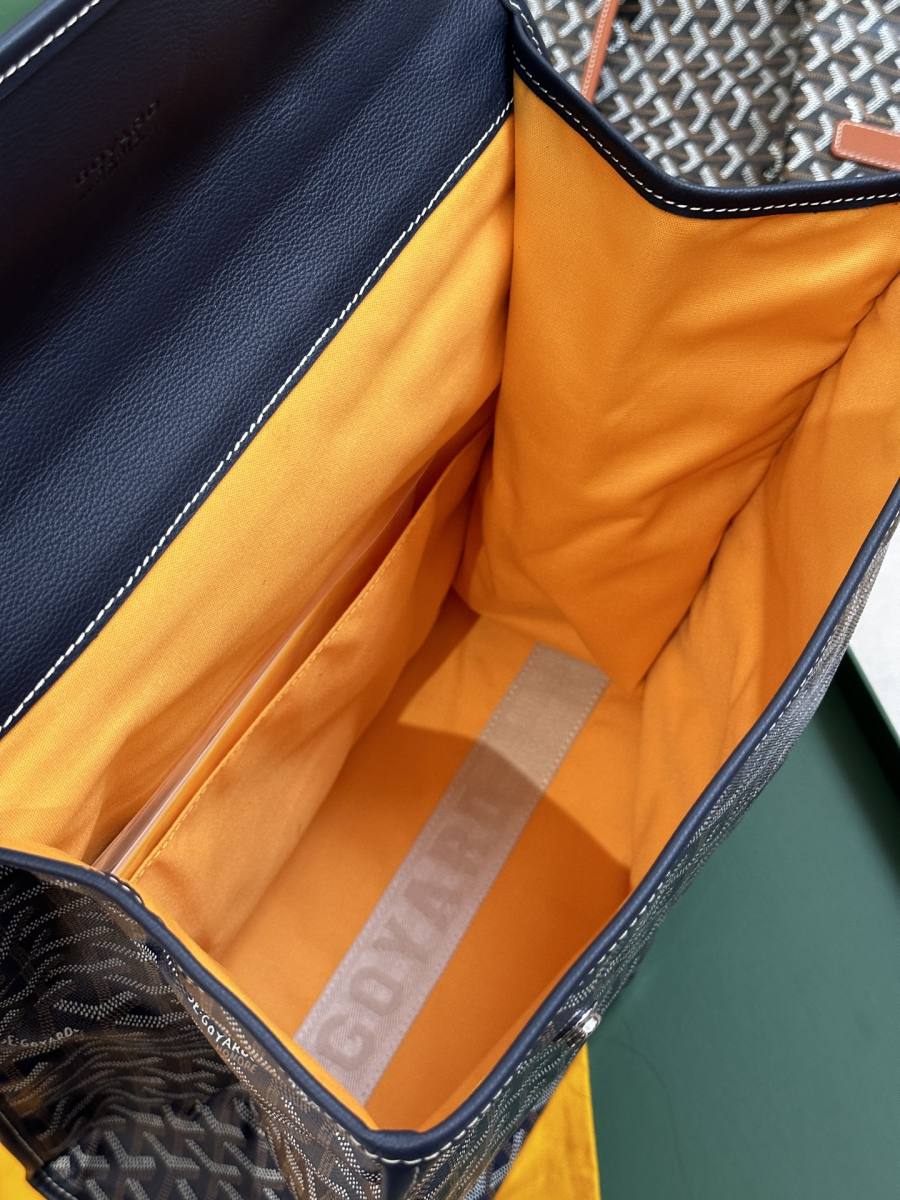 RP 3214000 Goyard Saint-Léger Backpack Navy Backpack E8F6