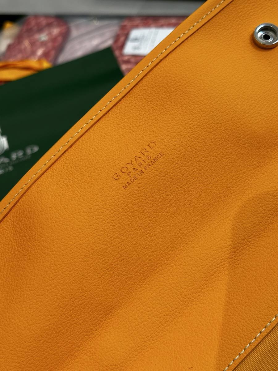 RP 3214000 Goyard Saint-Léger Backpack Yellow Backpack 2C96