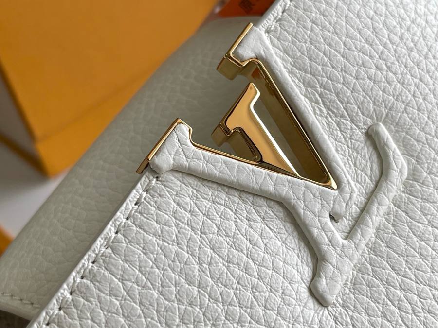 Louis Vuitton Capucines BB White AFB6