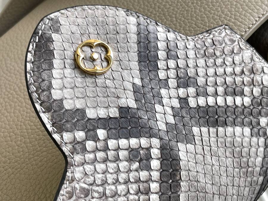 Louis Vuitton Capucines Elephant Grey 7778