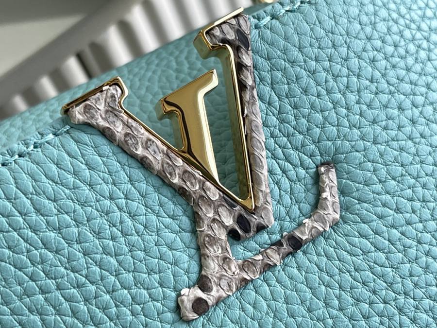 Louis Vuitton Capucines Ice Blue C8E7
