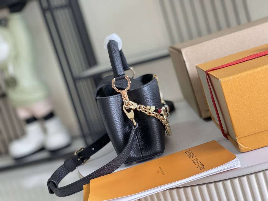 Louis Vuitton Capucines M29500 Black 93E5