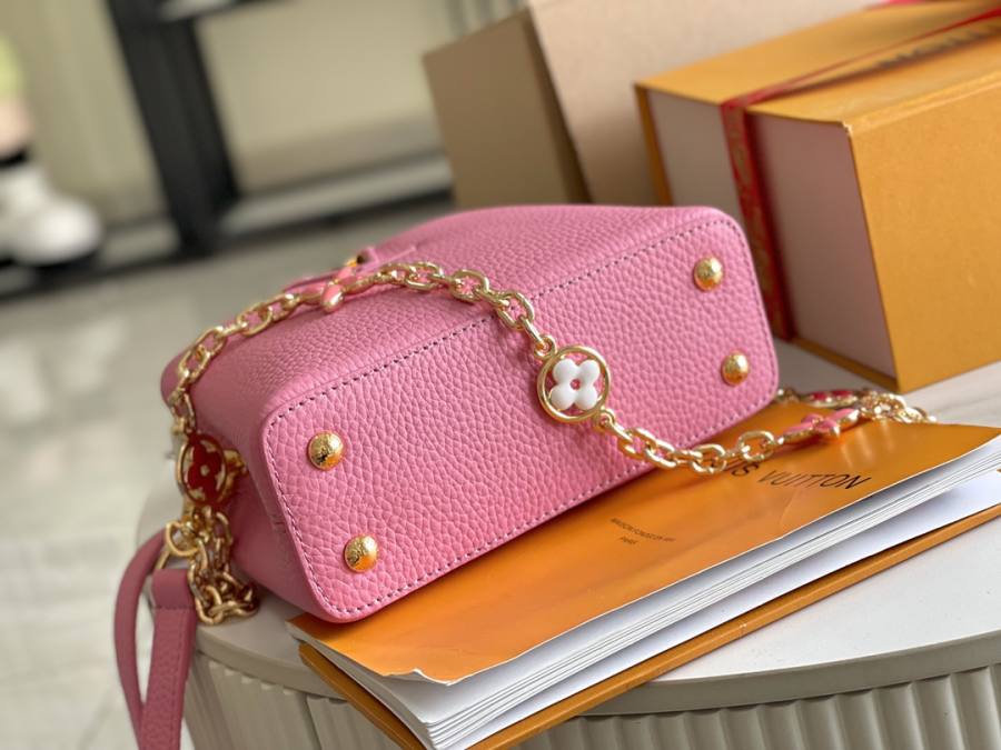 Louis Vuitton Capucines Pink 74CB