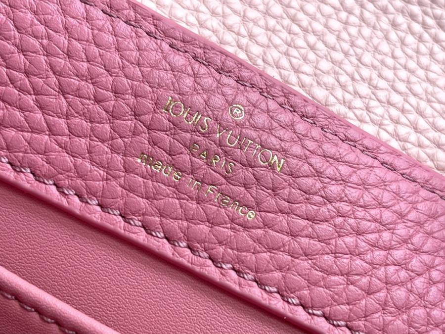 Louis Vuitton Capucines Pink 74CB