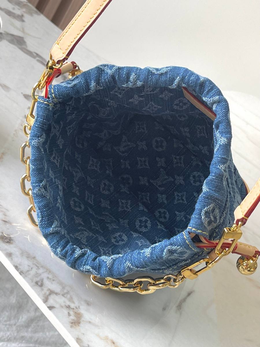 Louis Vuitton Nano Noé M83043 Denim 044B