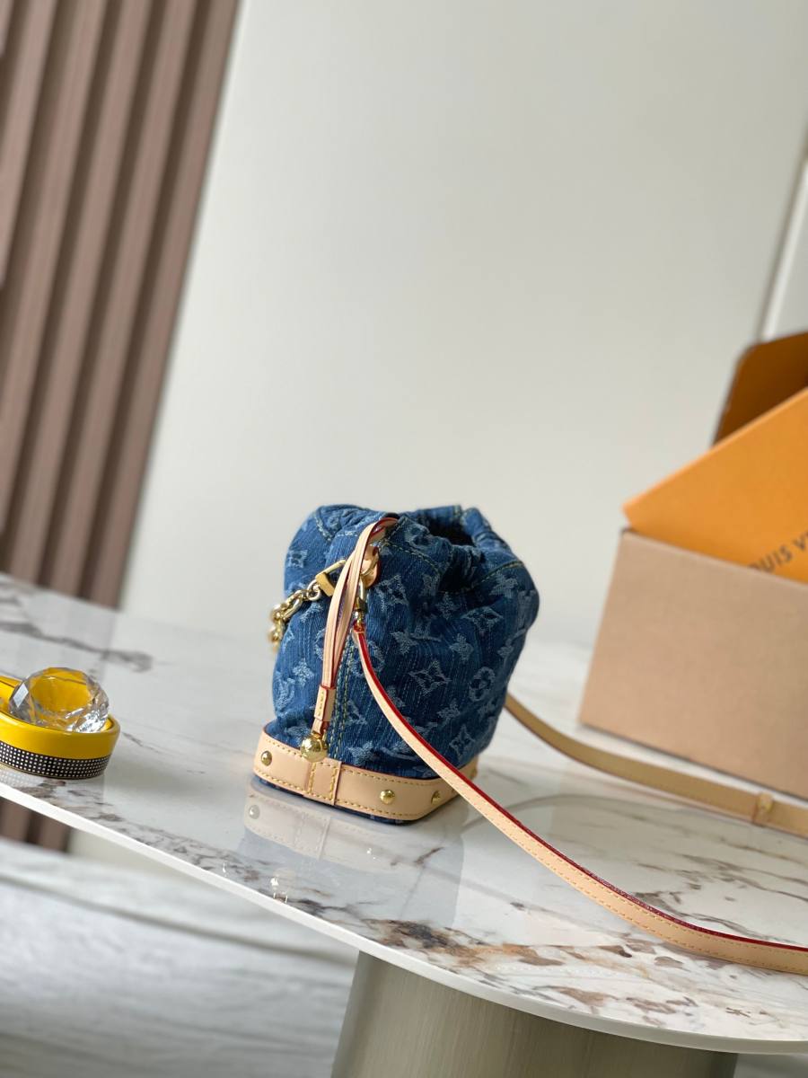 Louis Vuitton Nano Noé M83043 Denim 044B