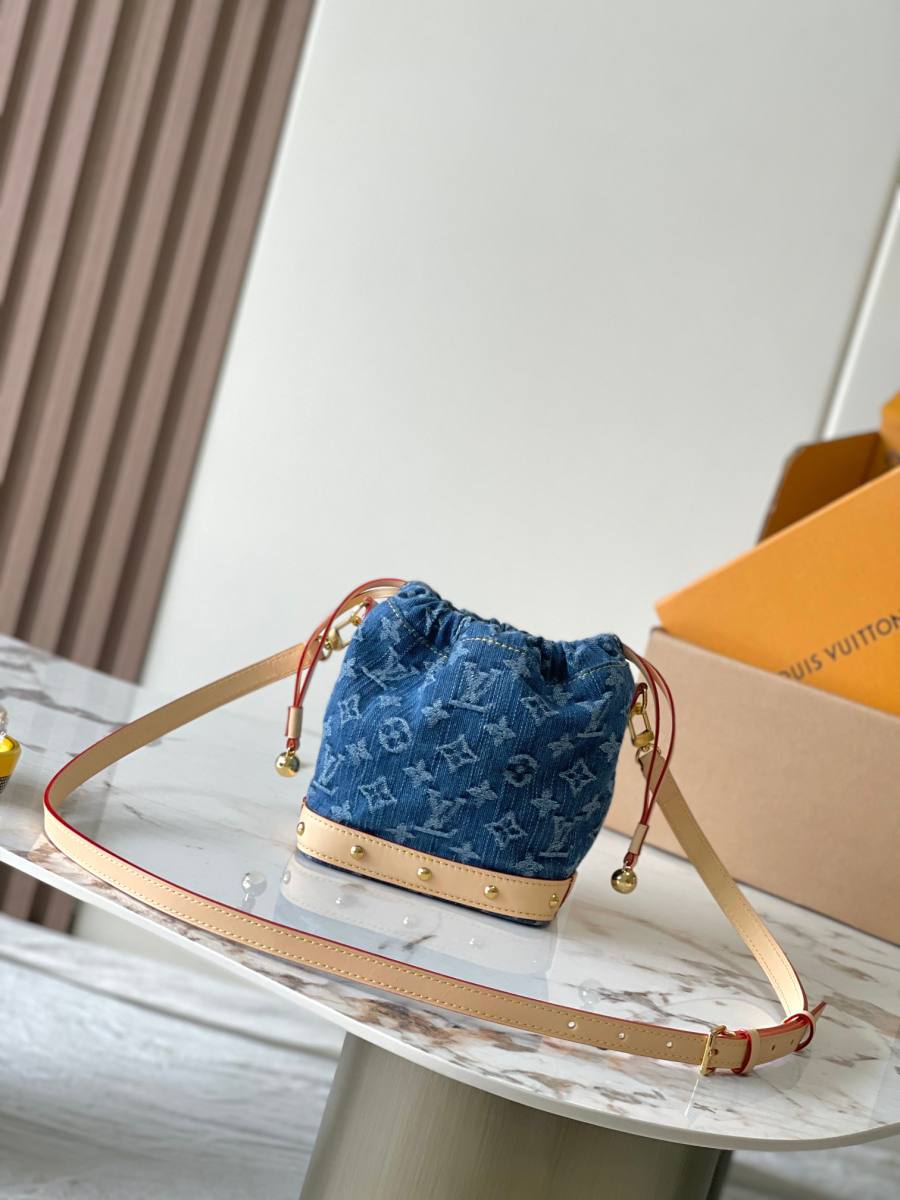 Louis Vuitton Nano Noé M83043 Denim 044B