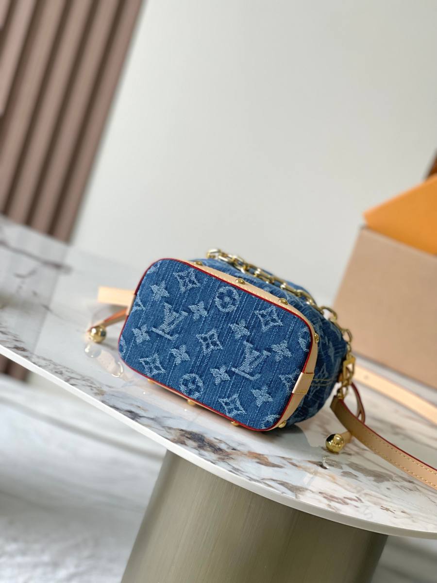 Louis Vuitton Nano Noé M83043 Denim 044B