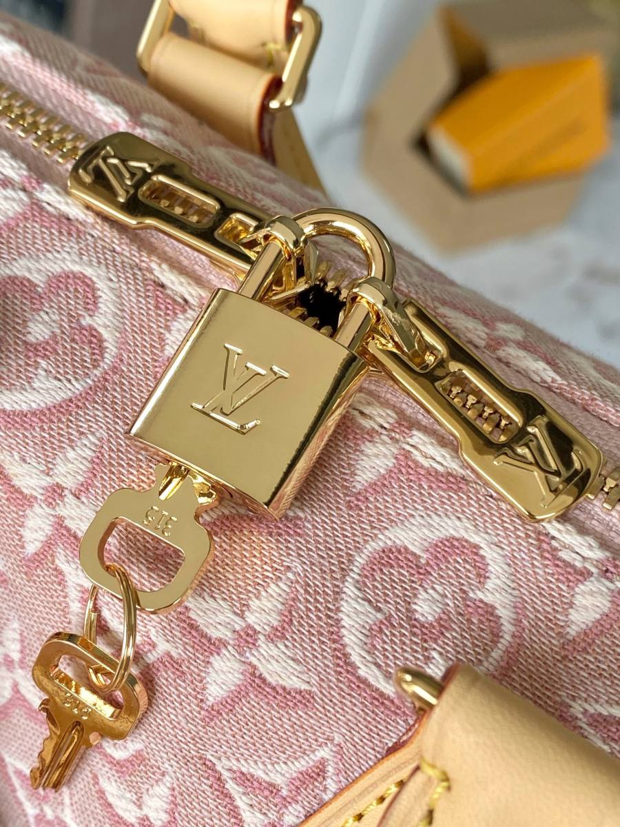 Louis Vuitton Speedy Bandouliere 20 2A039 20.5 x 1 801E