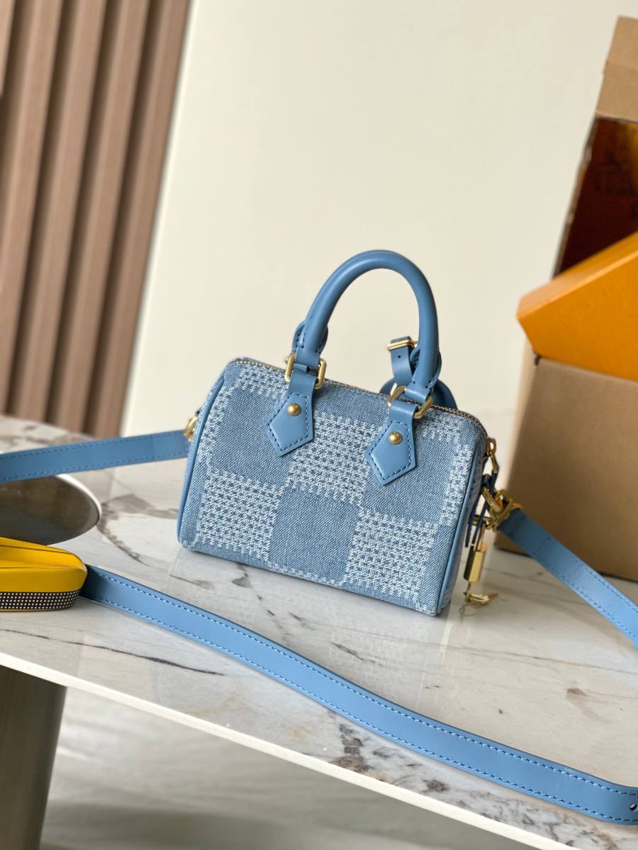 Louis Vuitton Speedy M00208 Denim 6BC3