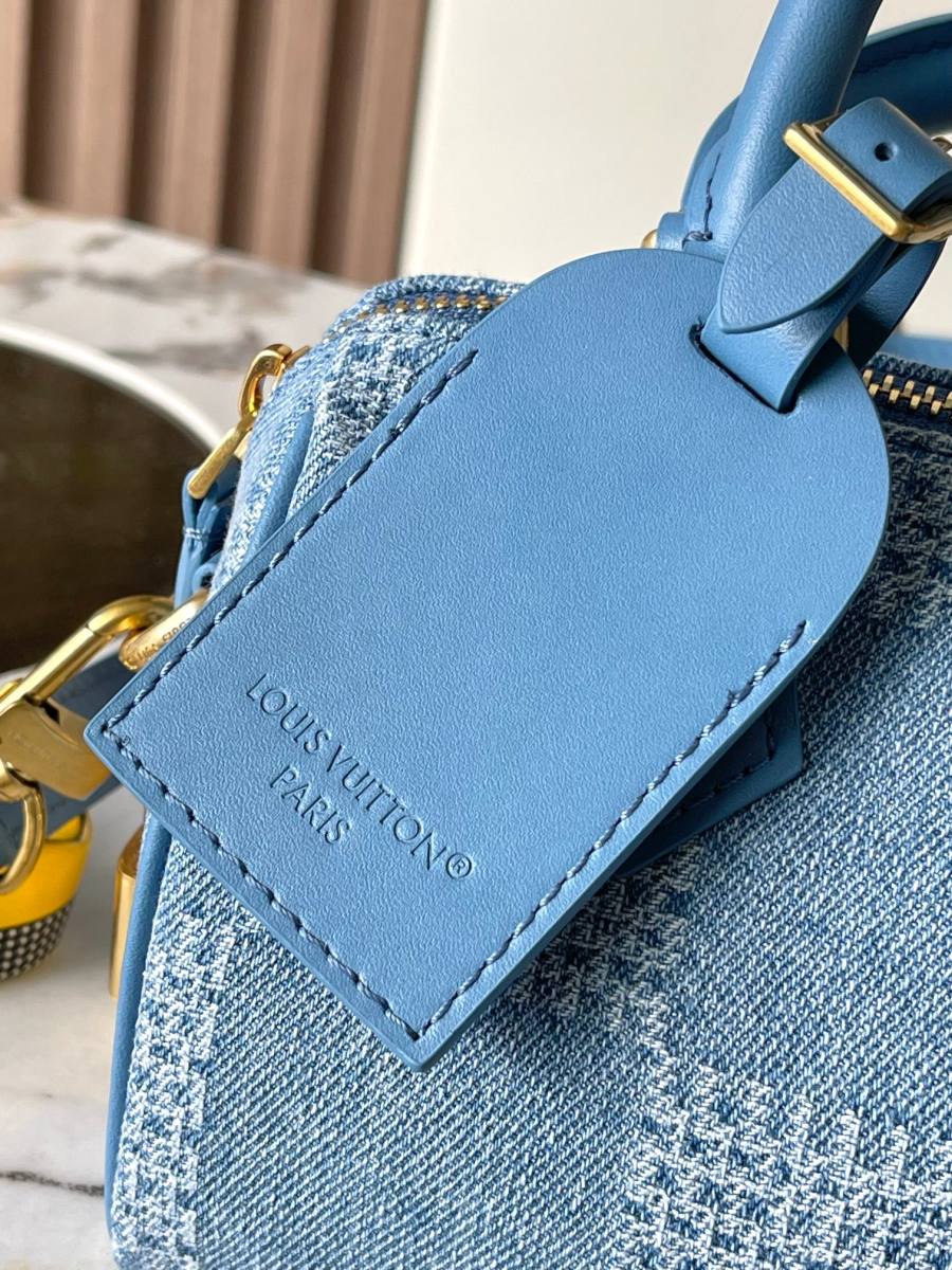 Louis Vuitton Speedy M00208 Denim 6BC3