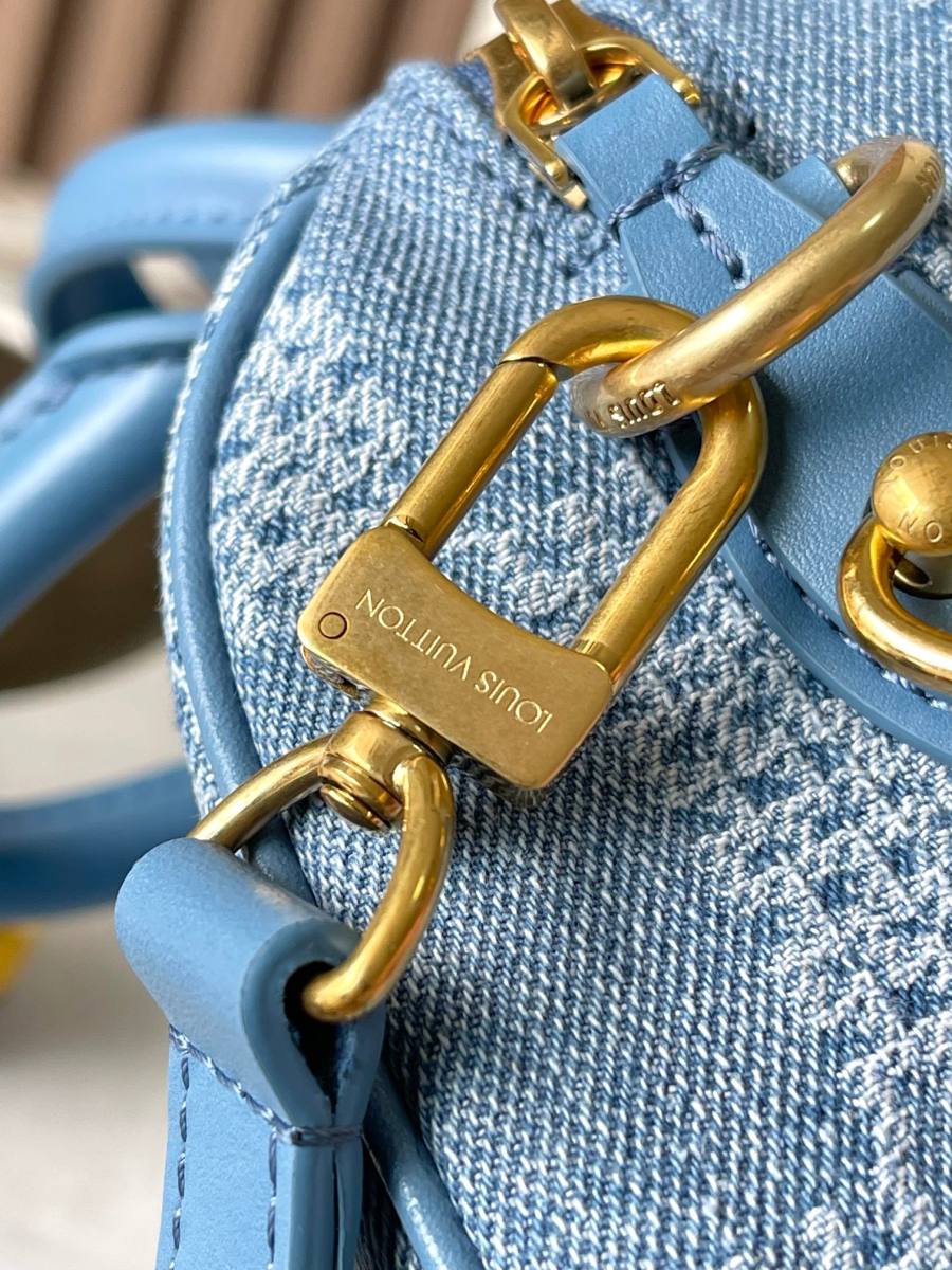 Louis Vuitton Speedy M00208 Denim 6BC3