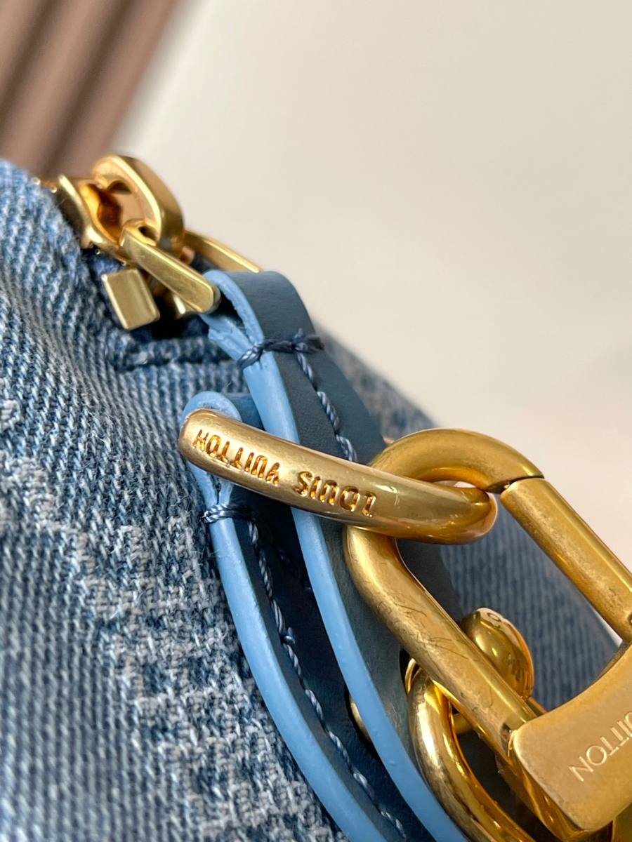Louis Vuitton Speedy M00208 Denim 6BC3